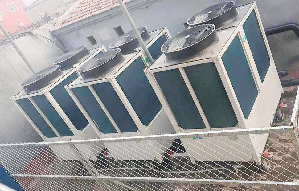 遼寧海城鎂礦10000平采暖項目