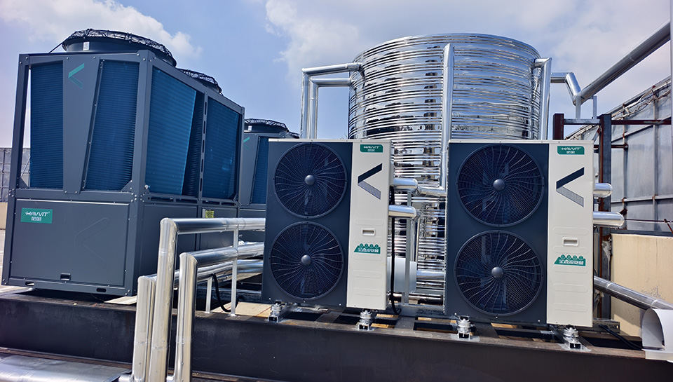 山東威海如家艾扉酒店采暖+熱水項目