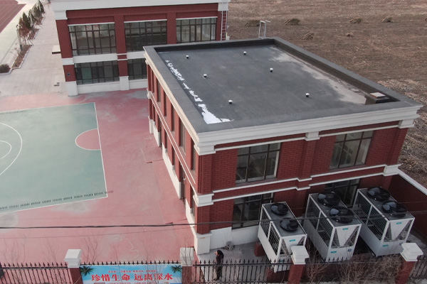 遼寧海城某學校采暖項目