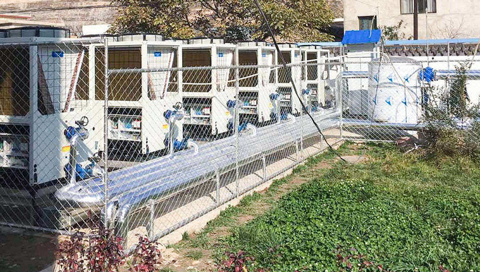 甘肅宕昌學(xué)校供暖項目