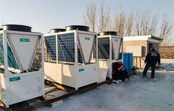 空氣能熱泵熱水機組助力洗浴中心升級轉型